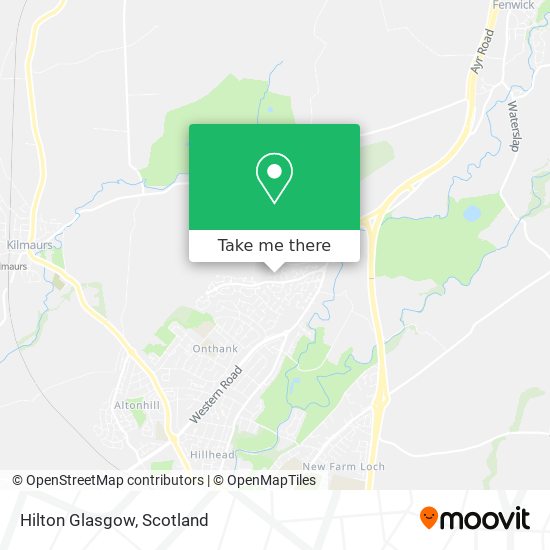 Hilton Glasgow map