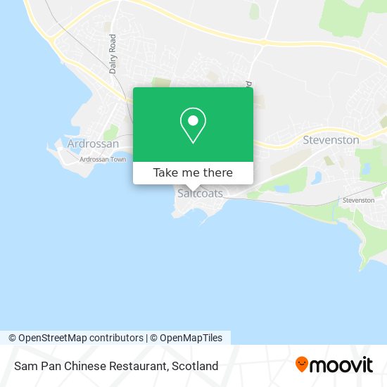 Sam Pan Chinese Restaurant map