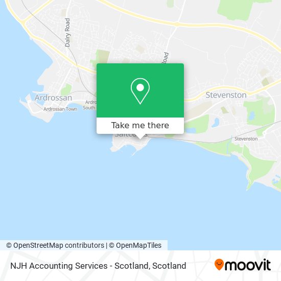 NJH Accounting Services - Scotland map