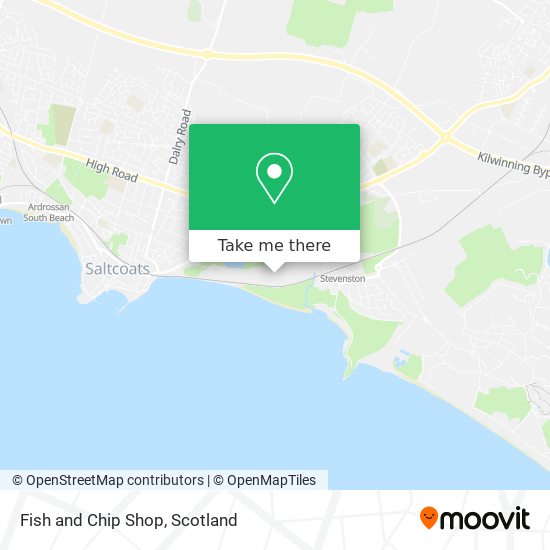 Fish and Chip Shop map