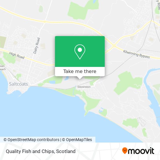 Quality Fish and Chips map