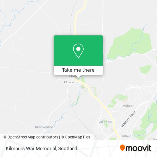 Kilmaurs War Memorial map