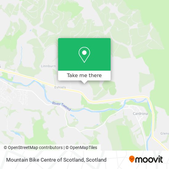 Mountain Bike Centre of Scotland map