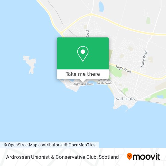Ardrossan Unionist & Conservative Club map