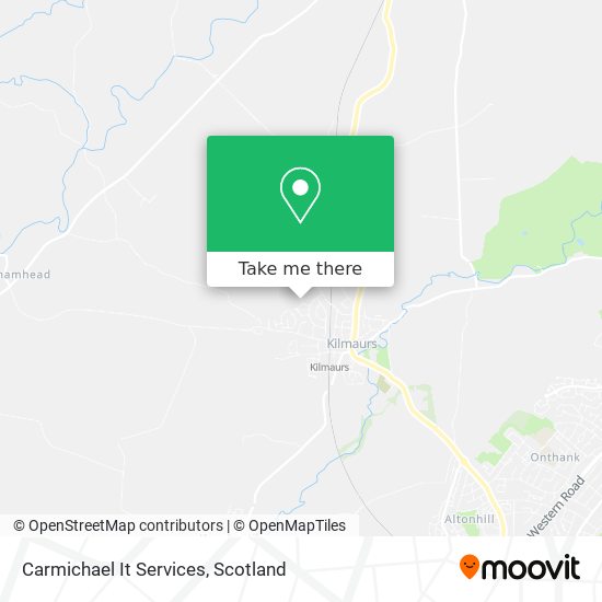 Carmichael It Services map