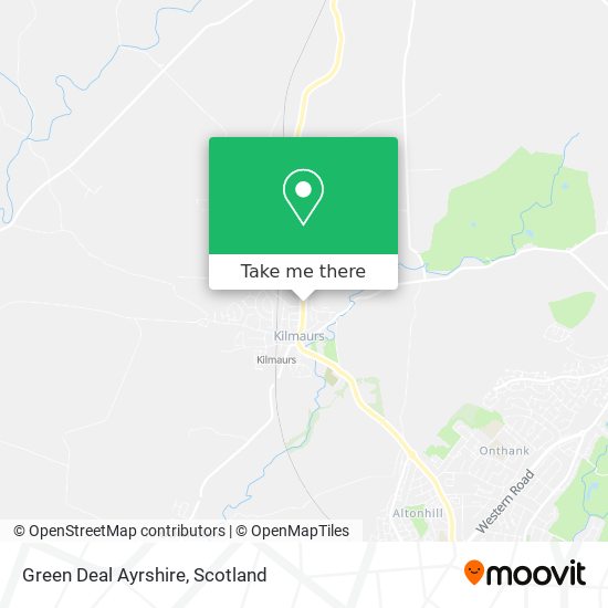 Green Deal Ayrshire map