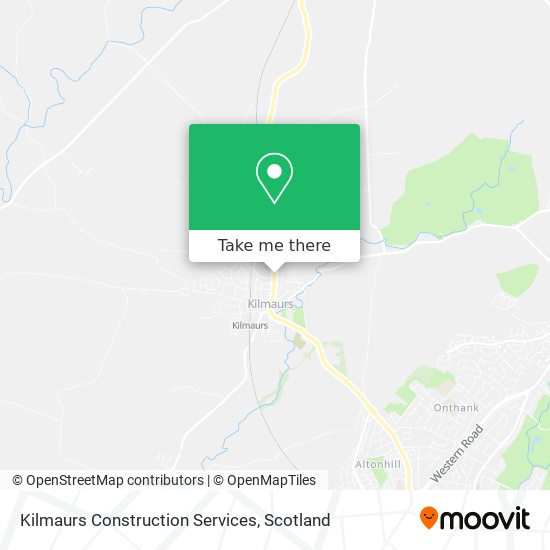 Kilmaurs Construction Services map