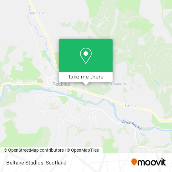 Beltane Studios map