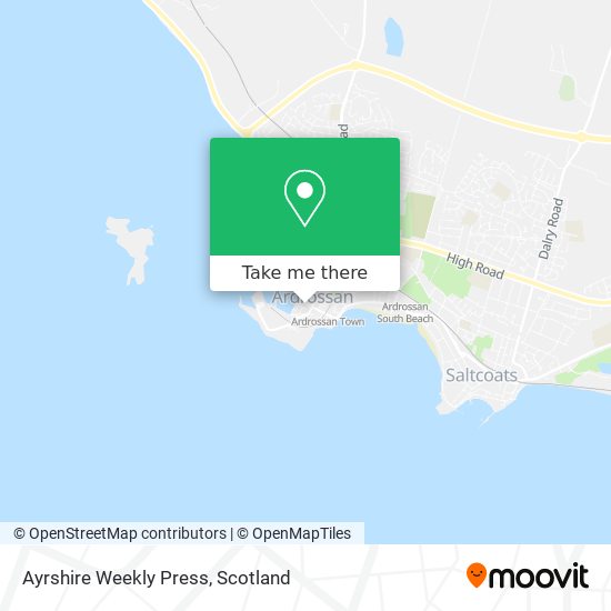 Ayrshire Weekly Press map