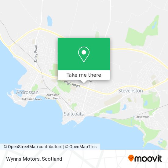 Wynns Motors map