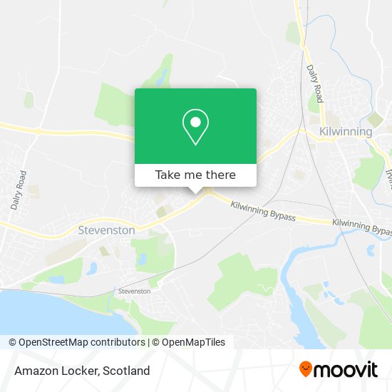 Amazon Locker map