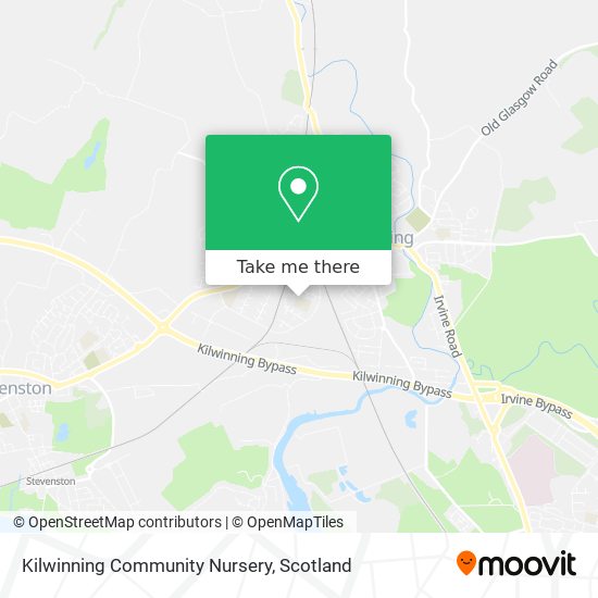 Kilwinning Community Nursery map