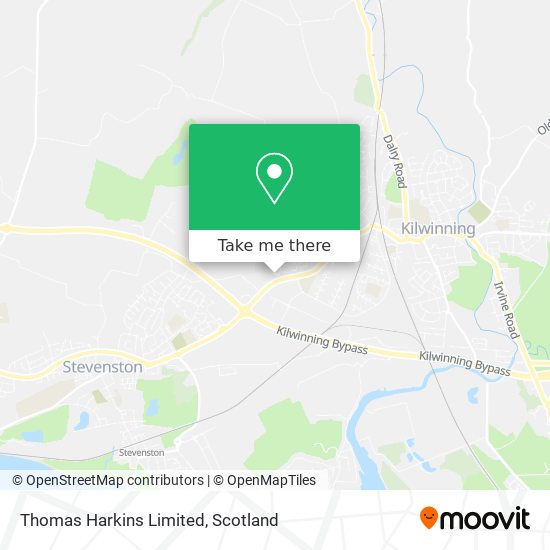 Thomas Harkins Limited map