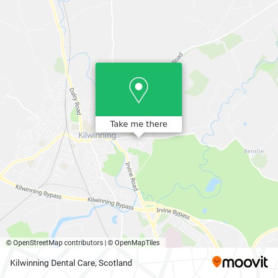 Kilwinning Dental Care map