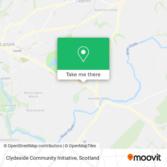 Clydeside Community Initiative map