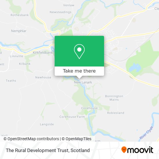 The Rural Development Trust map