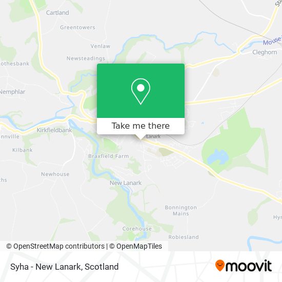 Syha - New Lanark map