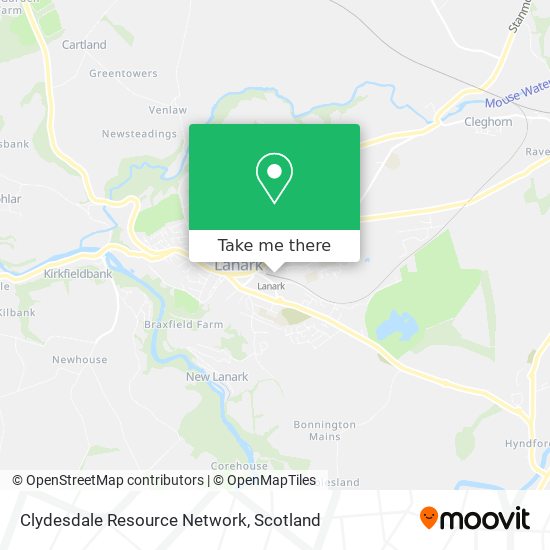 Clydesdale Resource Network map