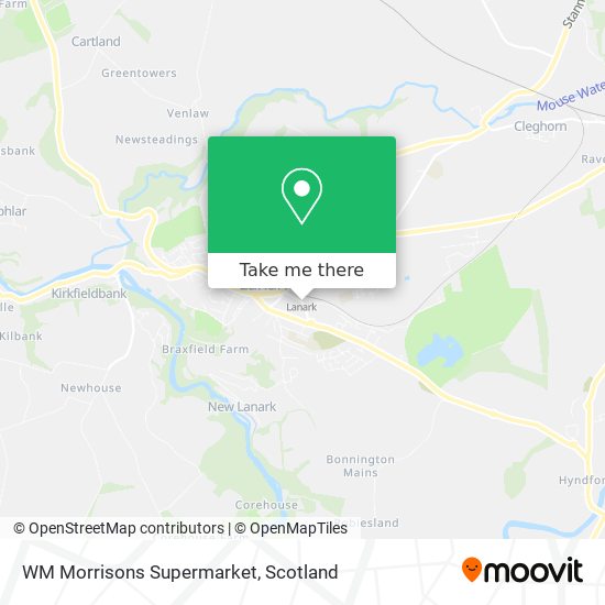 WM Morrisons Supermarket map