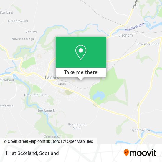 Hi at Scotland map