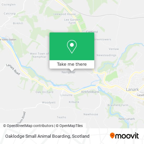 Oaklodge Small Animal Boarding map