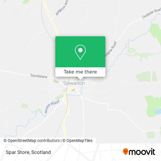 Spar Store map