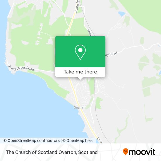 The Church of Scotland Overton map