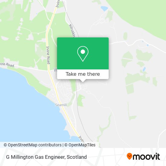 G Millington Gas Engineer map