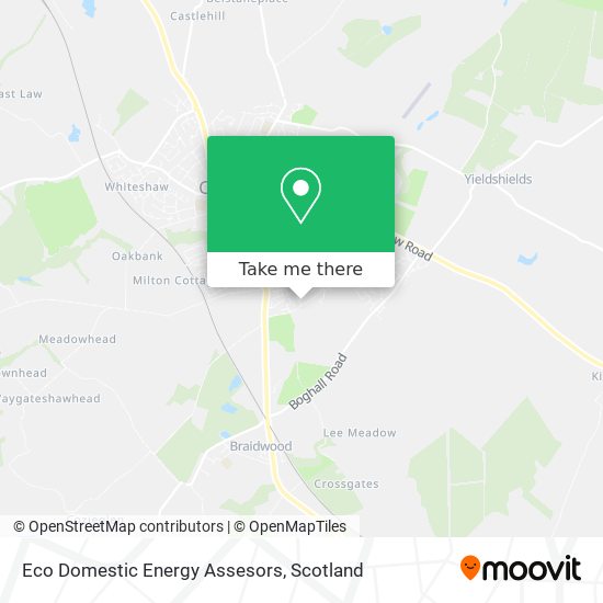 Eco Domestic Energy Assesors map