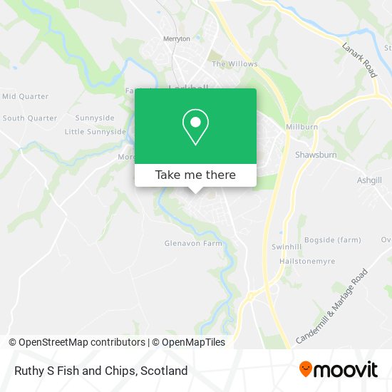 Ruthy S Fish and Chips map