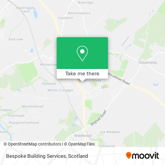Bespoke Building Services map