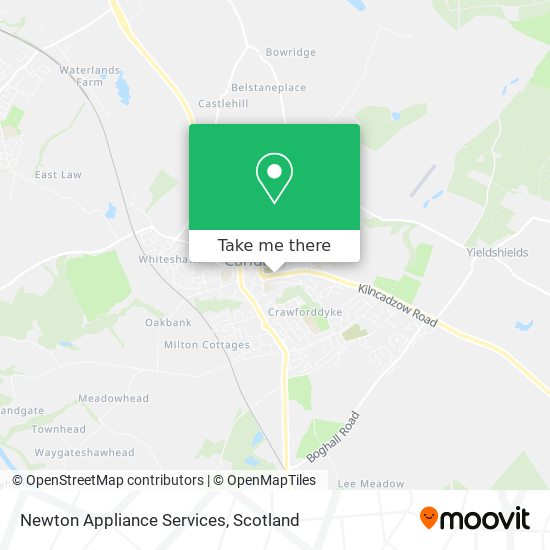 Newton Appliance Services map