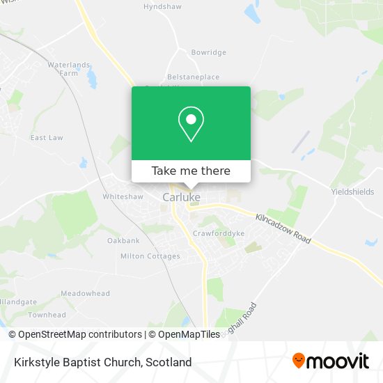 Kirkstyle Baptist Church map