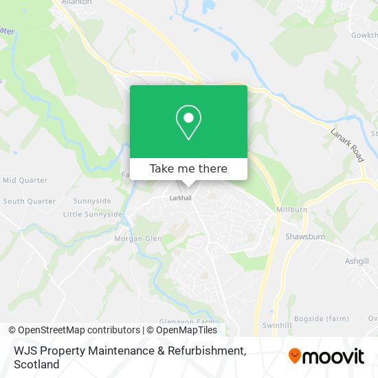 WJS Property Maintenance & Refurbishment map