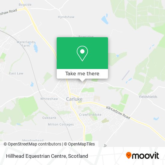 Hillhead Equestrian Centre map