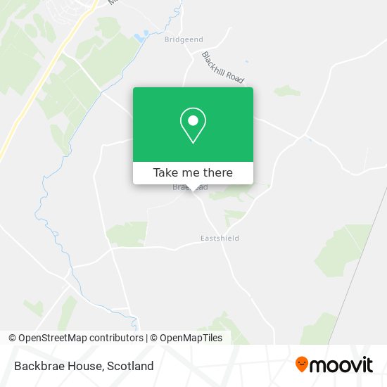Backbrae House map