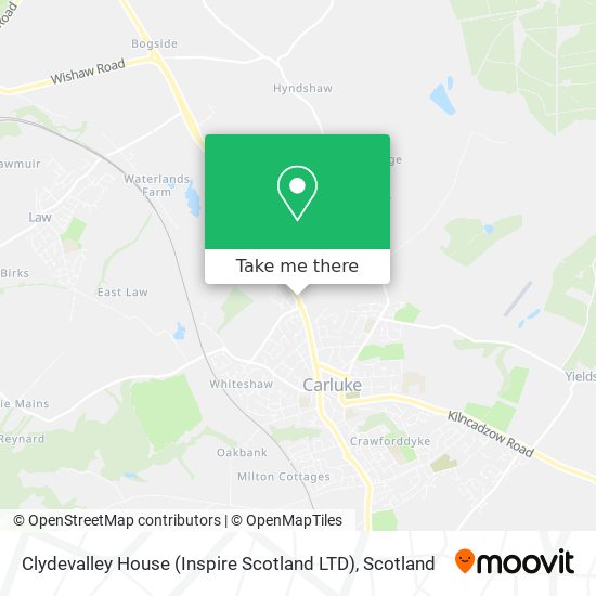 Clydevalley House (Inspire Scotland LTD) map