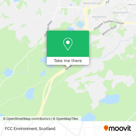 FCC Environment map