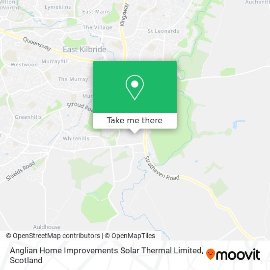 Anglian Home Improvements Solar Thermal Limited map