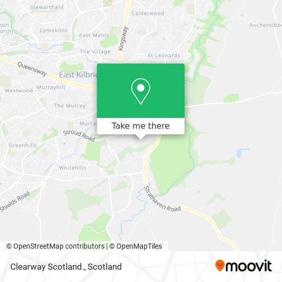 Clearway Scotland. map