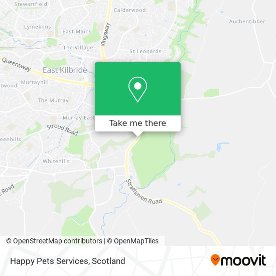 Happy Pets Services map