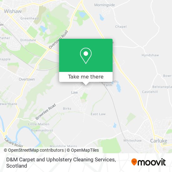 D&M Carpet and Upholstery Cleaning Services map