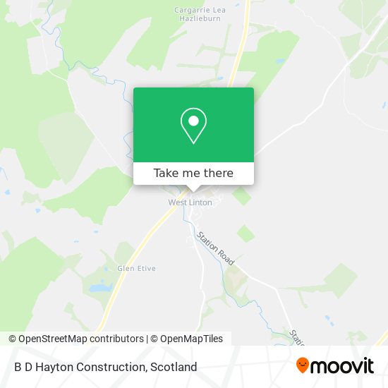 B D Hayton Construction map