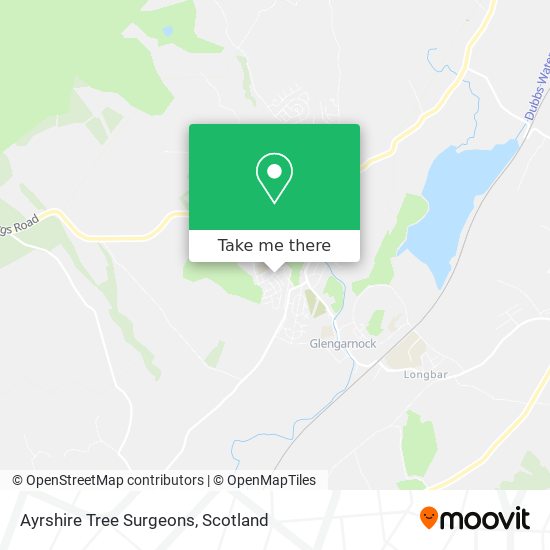 Ayrshire Tree Surgeons map