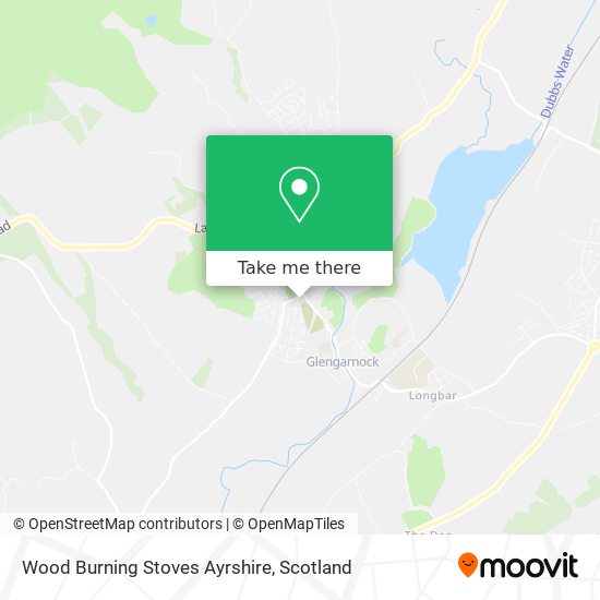 Wood Burning Stoves Ayrshire map