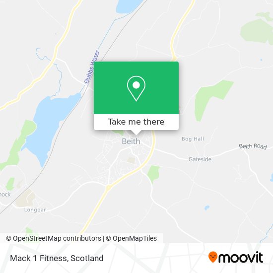 Mack 1 Fitness map