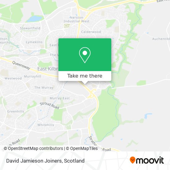 David Jamieson Joiners map