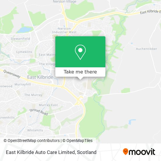 East Kilbride Auto Care Limited map