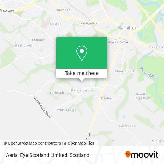 Aerial Eye Scotland Limited map