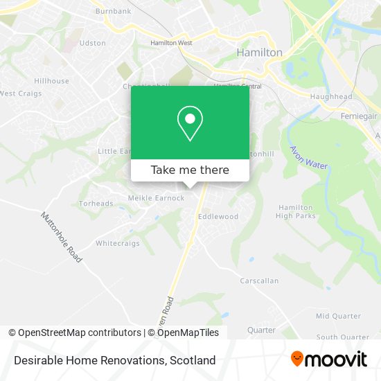 Desirable Home Renovations map